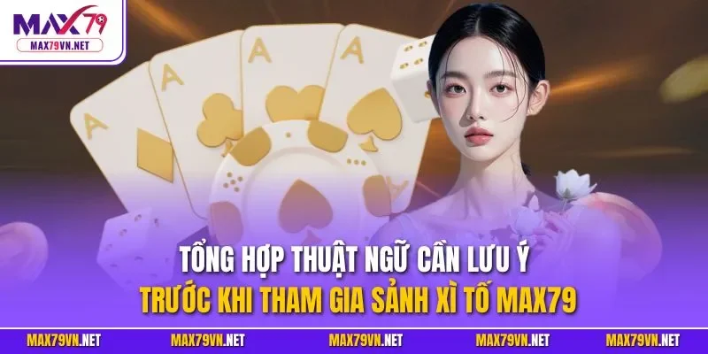 Tổng hợp thuật ngữ cần lưu ý trước khi tham gia sảnh xì tố MAX79